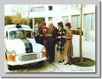 The BCal Van's ribbon cutting